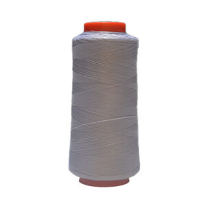 Bobine de fil mousse pour machine surjeteuse 100% polyesther 5000M (gris)